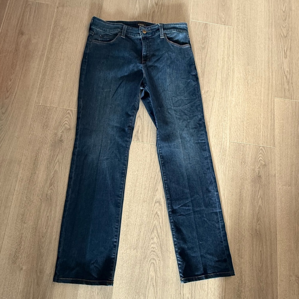 👖💙 NYDJ Marilyn Straight Jeans — Lift Tuck® Technology (Size 12) 💙👖 - Picture 7 of 8